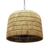 Suspension Noir Naturel Fer 220-240 V 61 x 61 x 50 cm