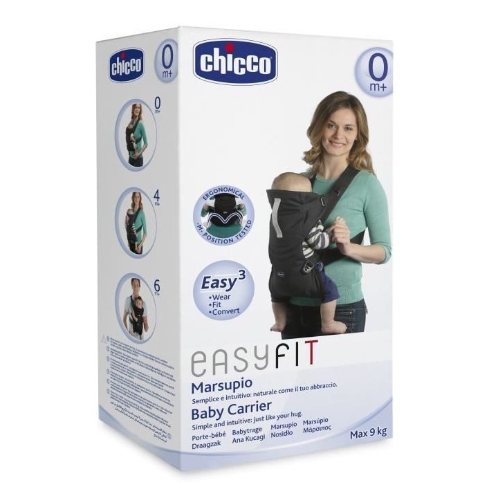 CHICCO Porte-bébé EasyFit - Beige foncé