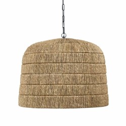 Suspension Noir Naturel Fer 220-240 V 61 x 61 x 50 cm