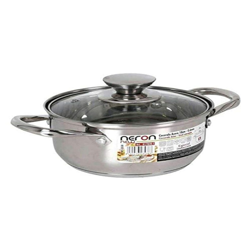 Casserole Quttin 86348 Acier Induction Avec couvercle Multicouleur 5 L (Reconditionné B)