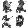 CHICCO Poussette combinée Pack Urban Plus - Des la naissance - Jusqu'a 15kg - Dune