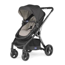 CHICCO Poussette combinée Pack Urban Plus - Des la naissance - Jusqu'a 15kg - Dune