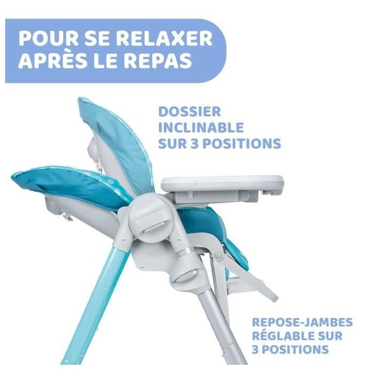 CHICCO - Chaise Haute Polly Easy Tucano