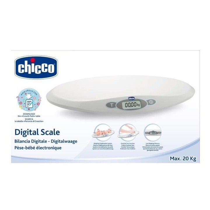 CHICCO Pese-Bébé Electronique