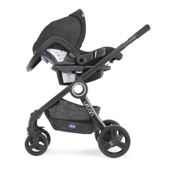 CHICCO Poussette combinée Pack Urban Plus - Des la naissance - Jusqu'