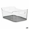 Organiseur de Tiroirs Plastique recyclé Gris 17 x 10,5 x 24,5 cm (12 Unités)