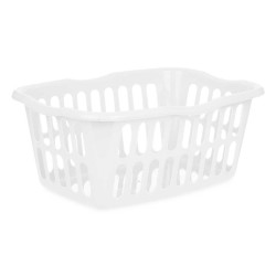 Panier Blanc polypropylène 50 L 58 x 24 x 42 cm (12 Unités)