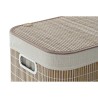 Set de basket DKD Home Decor Beige Naturel Bambou Bois MDF 51 x 35 x 33 cm