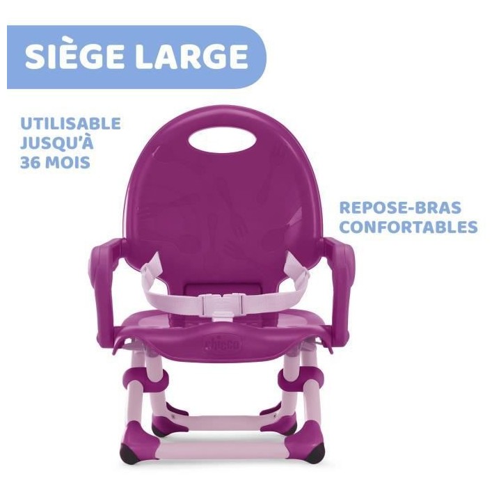 CHICCO Rehausseur pocket snack Violetta