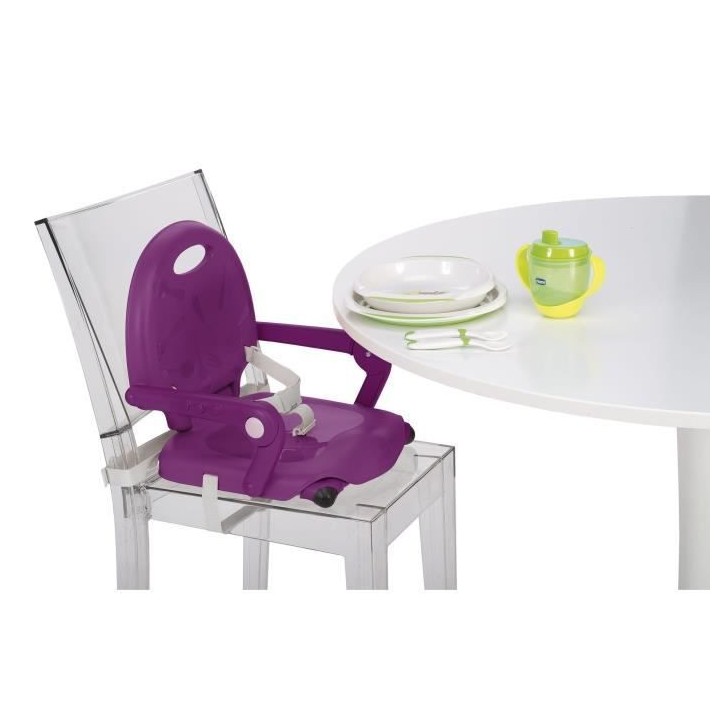 CHICCO Rehausseur pocket snack Violetta