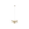 Suspension DKD Home Decor Marron Bambou 50 W 60 x 60 x 28 cm