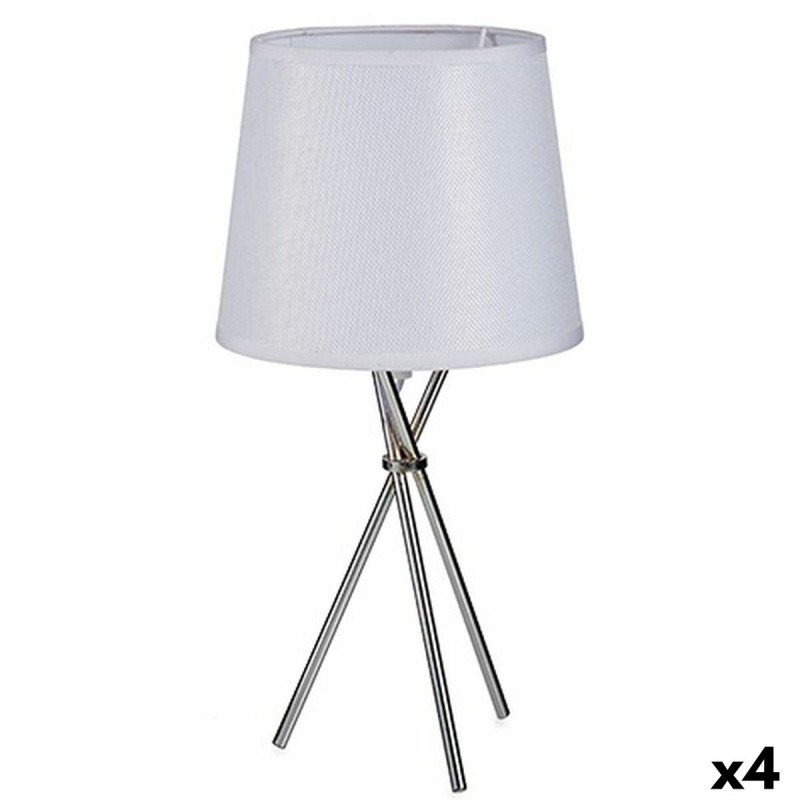 Lampe de bureau Blanc Métal Carton 40 W 20 x 39 x 20 cm (4 Unités)