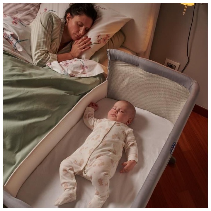 CHICCO - Next2Me Lit Bébé Berceau Cododo - Grey