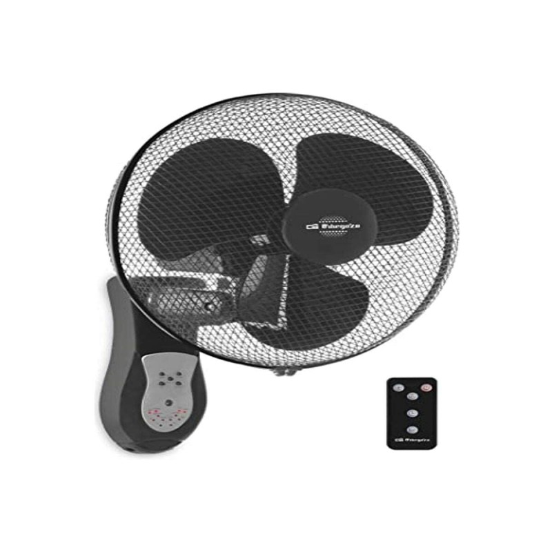 Ventilateur Mural Orbegozo WF0243 Noir 40 W