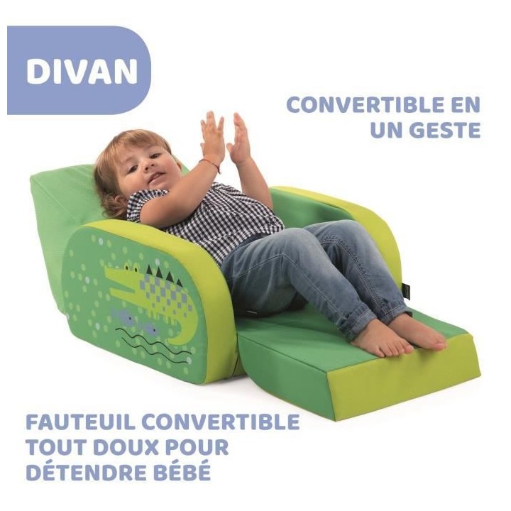CHICCO - Fauteuil Twist Crocodile