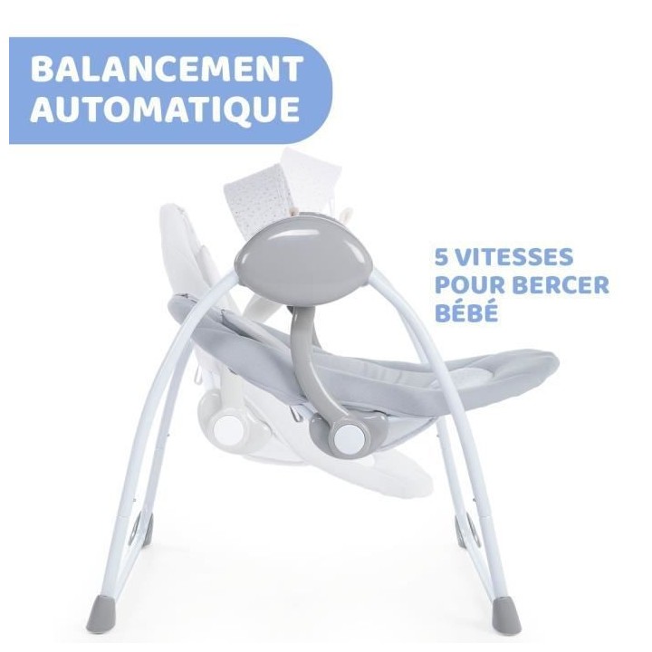 CHICCO Balancelle Relax and Play - Gris