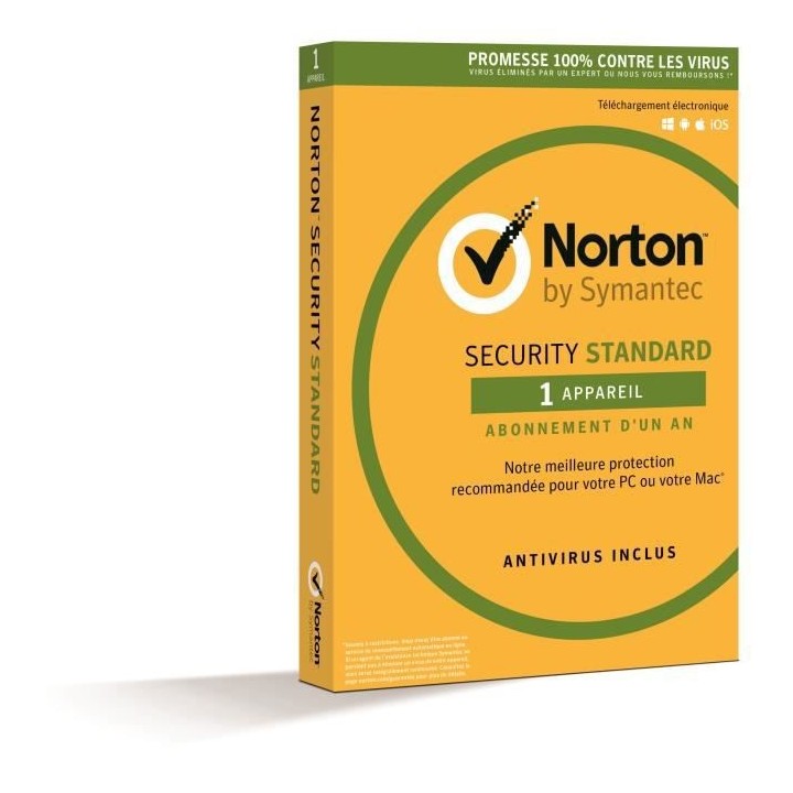 NORTON SECURITY 2018 STANDARD 1 App