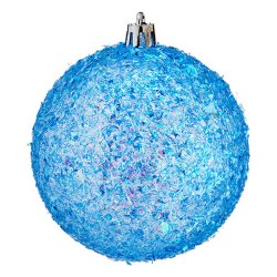 Boules de Noël Ø 8 cm Bleu PVC