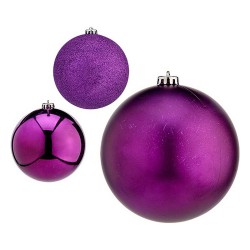 Boules de Noël Violet...