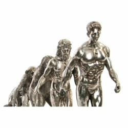 Figurine Décorative DKD Home Decor Origin of Species Argenté Chrome 55 x 18 x 42 cm