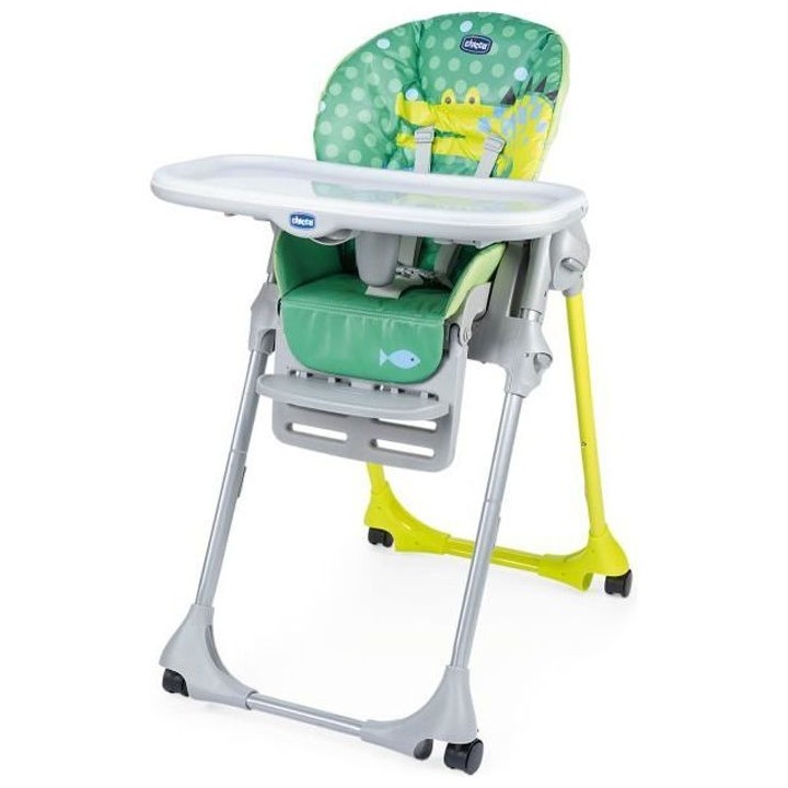 CHICCO - Chaise Haute Polly Easy Crocodile