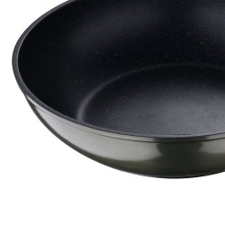 Wok Bergner MIDNIGHT BG Aluminium forgé Ø 28 cm