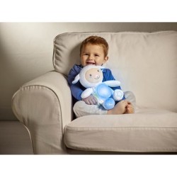 CHICCO Peluche musicale Mouton Tendres mots doux - Bleu