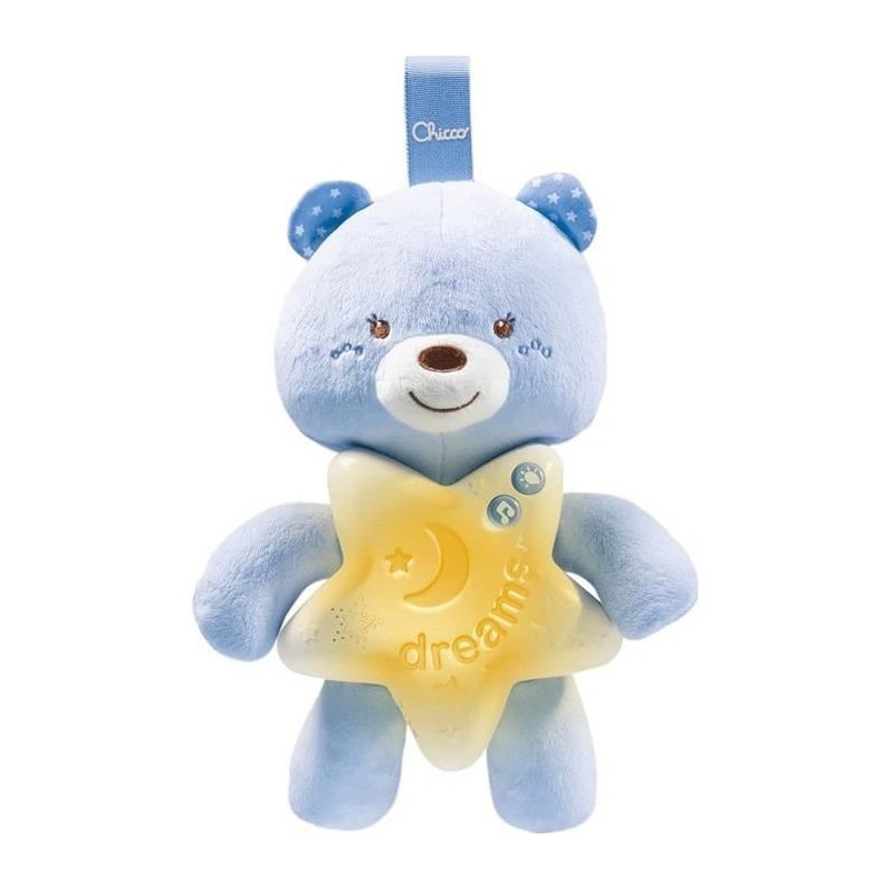 CHICCO Veilleuse Petit Ourson Bleu