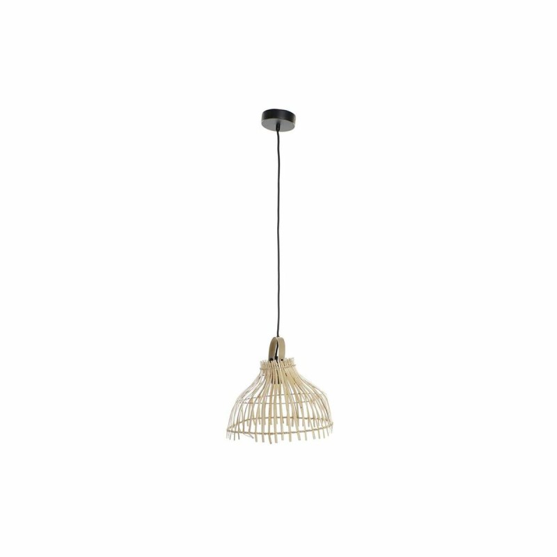 Suspension DKD Home Decor Marron Rotin (30 x 30 x 26 cm)