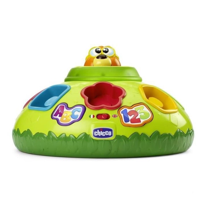 CHICCO Sam la taupe Bilingue - 10 a 36 mois