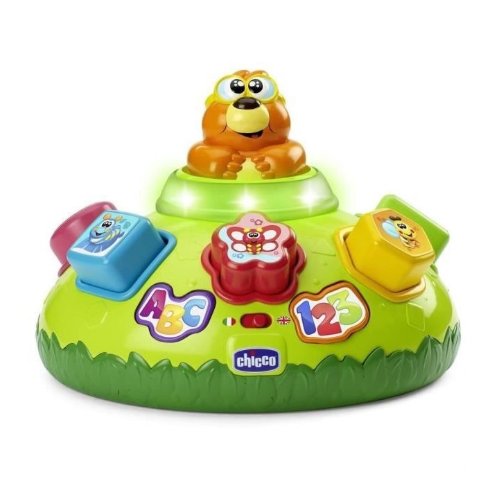 CHICCO Sam la taupe Bilingue - 10 a 36 mois