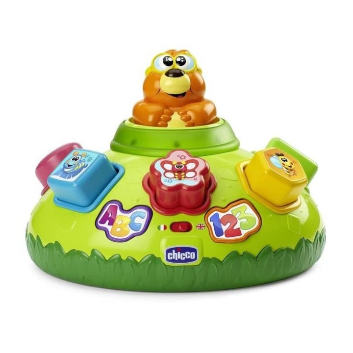 CHICCO Sam la taupe Bilingue - 10 a 36 mois