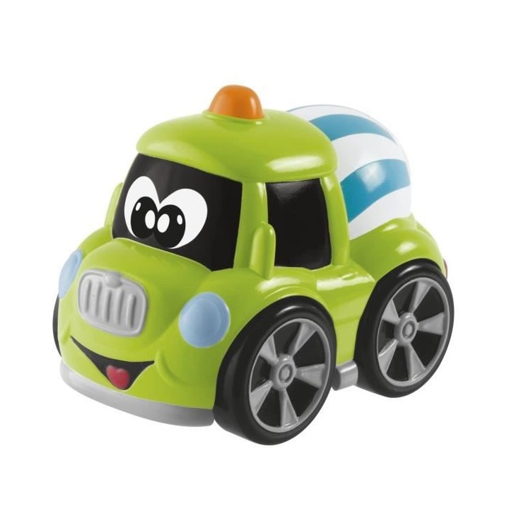 CHICCO Mini véhicule de construction Turbo Team Travailleurs Sandy