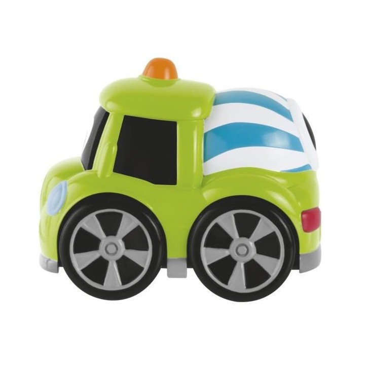 CHICCO Mini véhicule de construction Turbo Team Travailleurs Sandy