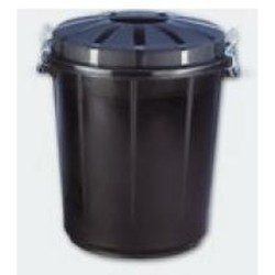 Poubelle Denox 70 L Noir