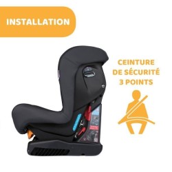 CHICCO Siege-Auto Cosmos Groupe 0+/1 JET BLACK