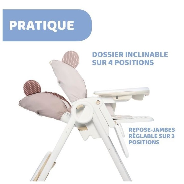 CHICCO - Chaise Haute Polly 2 Start Monkey