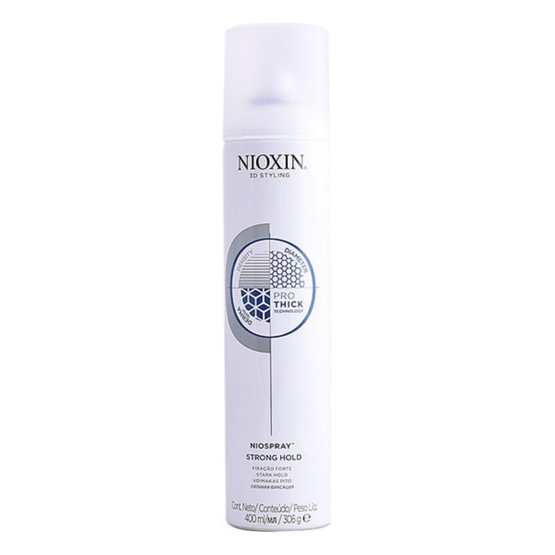 Laque de Fixation Forte 3D Styling Nioxin (400 ml) (400 ml)