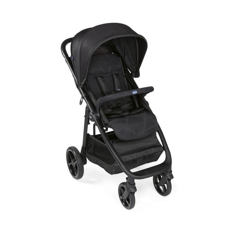 CHICCO Poussette Multiride - Des la naissance - Jusqu'a 22kg - Jet black