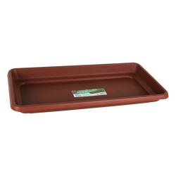 Sous-pot 57 x 6 x 29 cm Marron