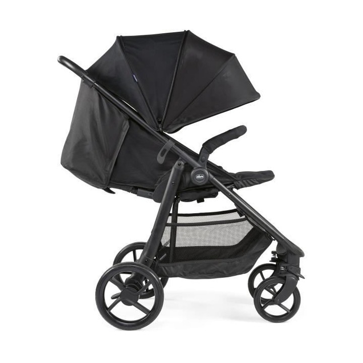 CHICCO Poussette Multiride - Des la naissance - Jusqu'a 22kg - Jet bla