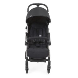 CHICCO Poussette citadine Cheerio - Des la naissance - Jusqu'a 15kg - Pliage automatique One Touch - Jet black