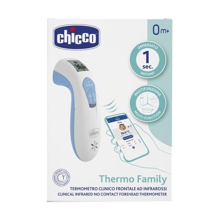 Chicco Thermometre Infrarouge Multifonction Thermo Family 1 unité