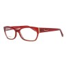 Monture de Lunettes Femme Dsquared2 DQ5045-068 (ø 55 mm) Rouge (ø 55 mm)