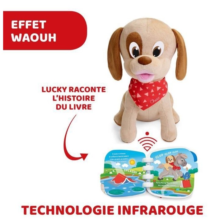 CHICCO Lucky le chien et son histoire