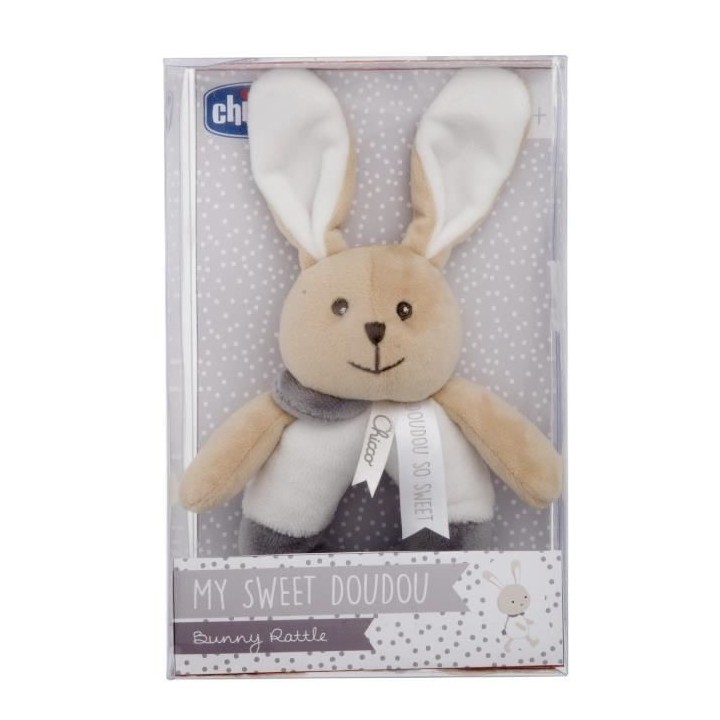 CHICCO My Sweet Doudou Hochet Lapin