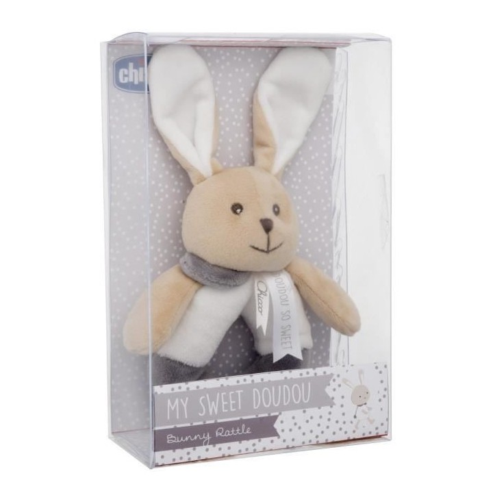 CHICCO My Sweet Doudou Hochet Lapin