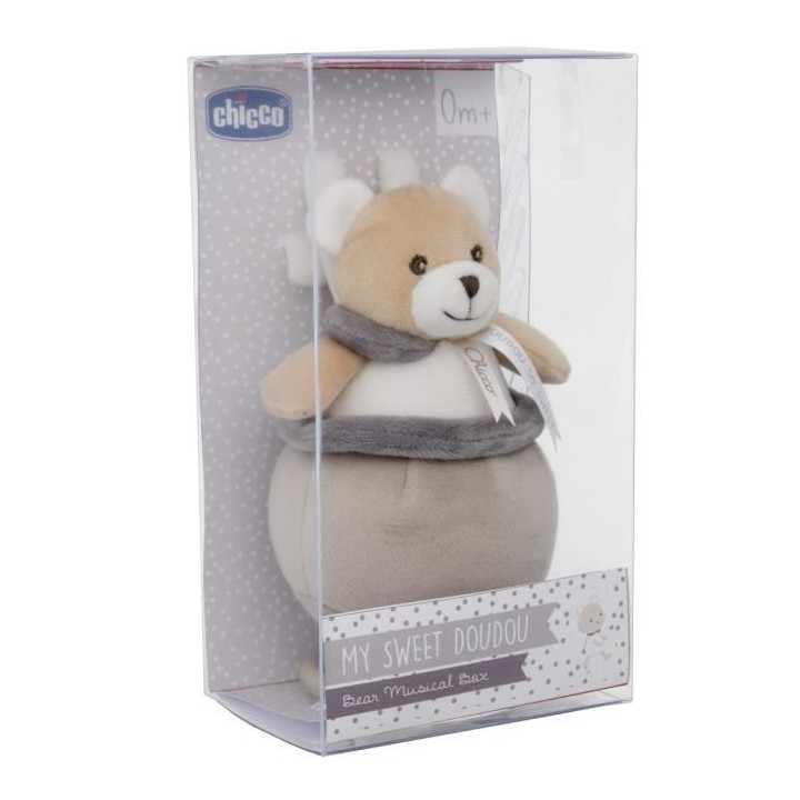 CHICCO My Sweet Doudou Mon Ourson Boîte a Musique
