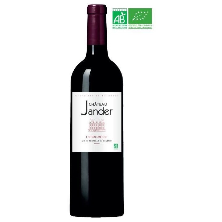 Château Jander 2015 Listrac-Médoc - Vin rouge de Bordeaux