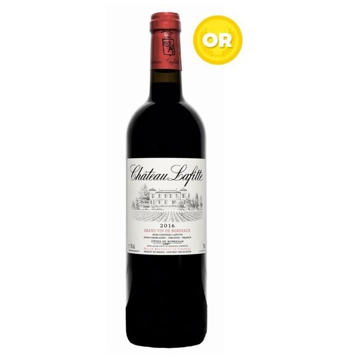 Château Lafitte 2016 Côtes de Bordeaux - Vin rouge de Bordeaux